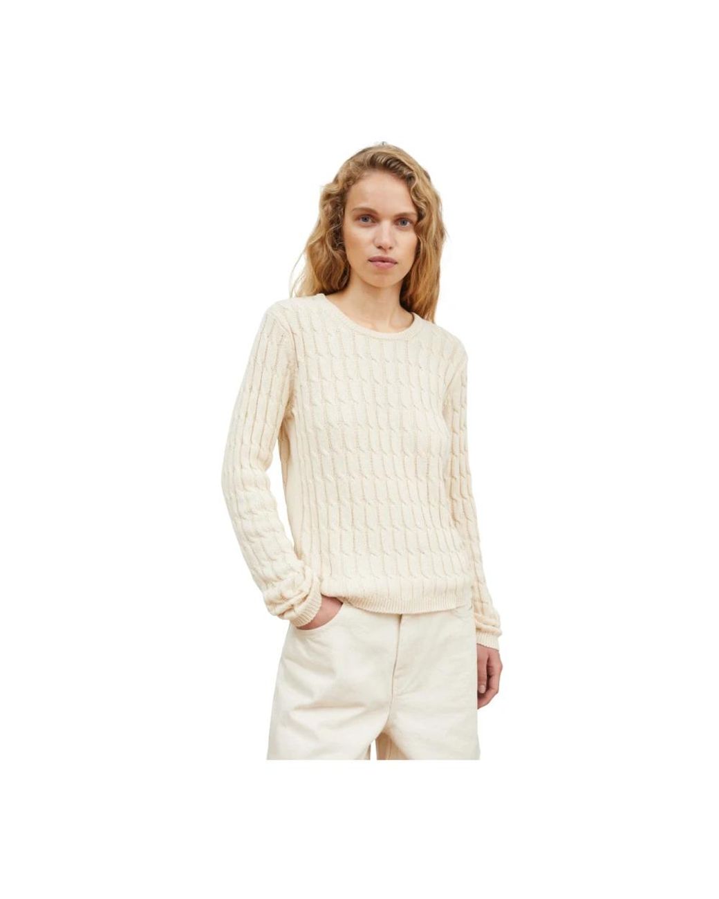 Skall Studio Natural Round-Neck Knitwear