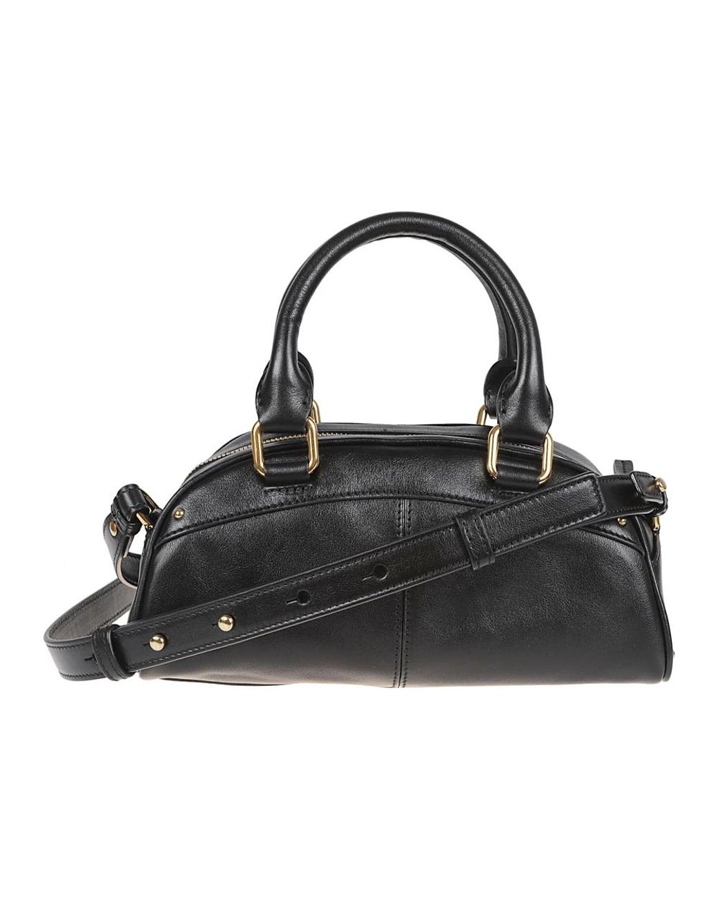 Chloé Black Kleine Bowling Bag