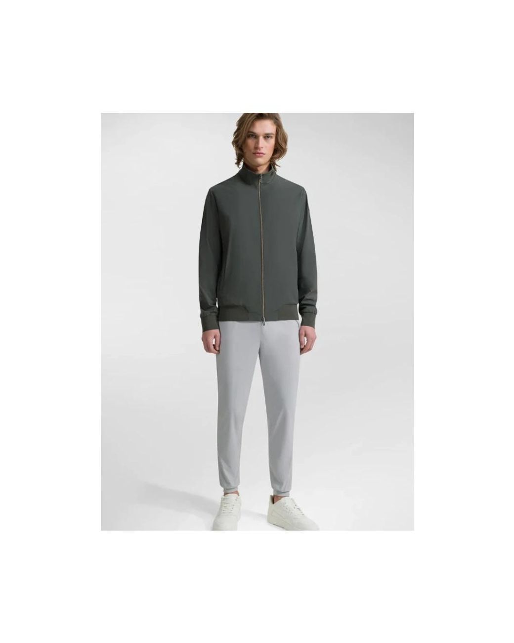 Zip-Throughs Rrd de hombre de color Gray