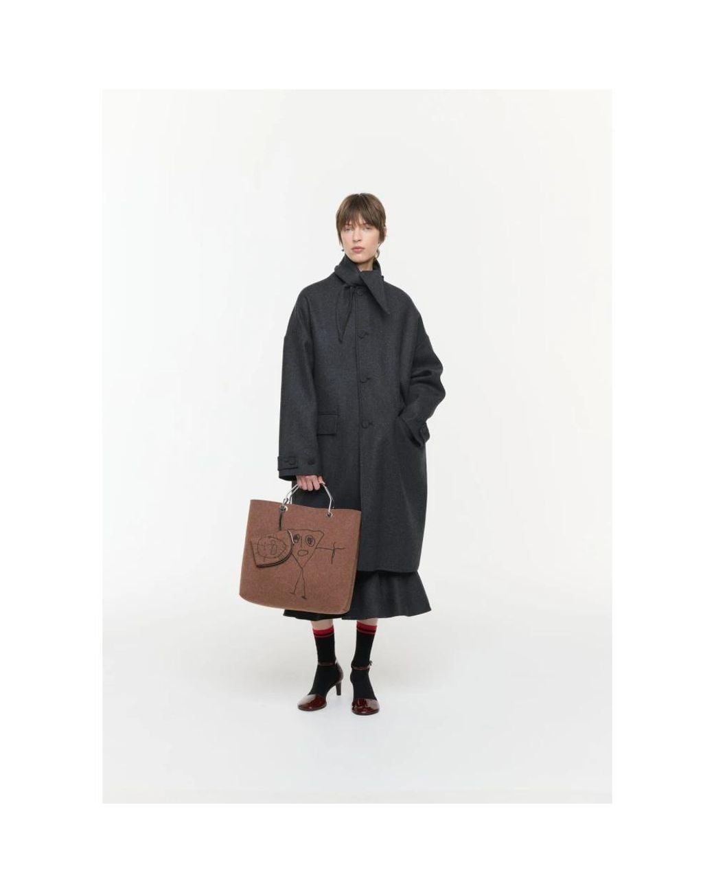 Coats > single-breasted coats Plan C en coloris Black