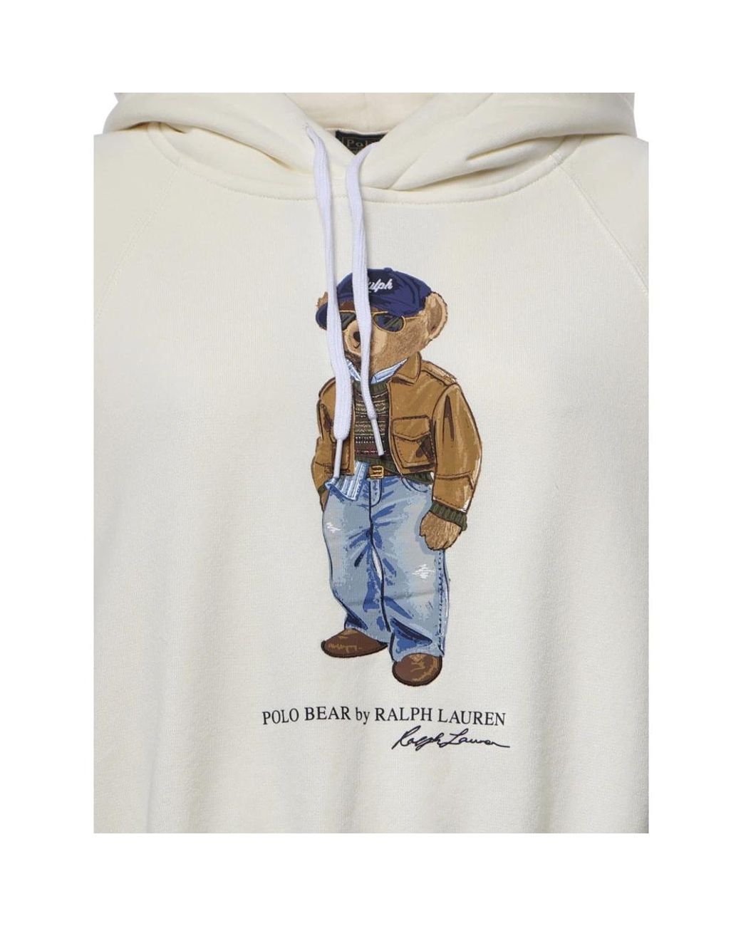 Polo Ralph Lauren White Hoodies