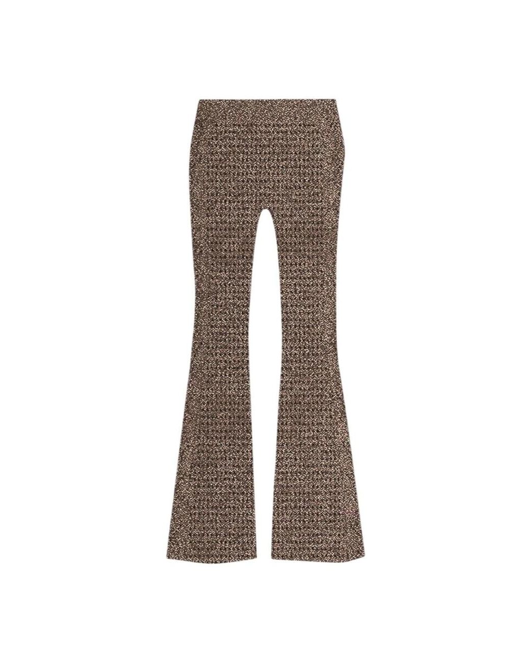 Mc2 Saint Barth Brown Wide Trousers