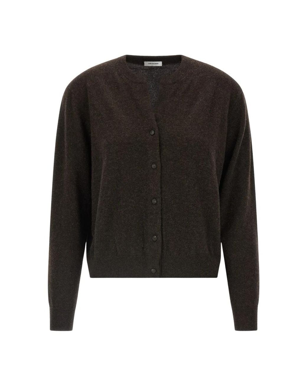Cardigans Yves Salomon de color Black