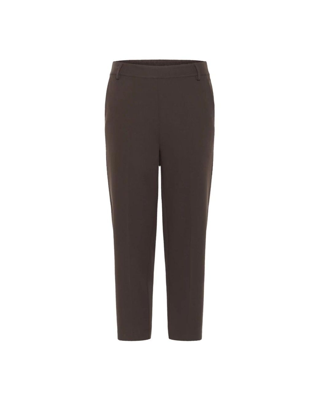 Kaffe Cropped Broeken in het Brown