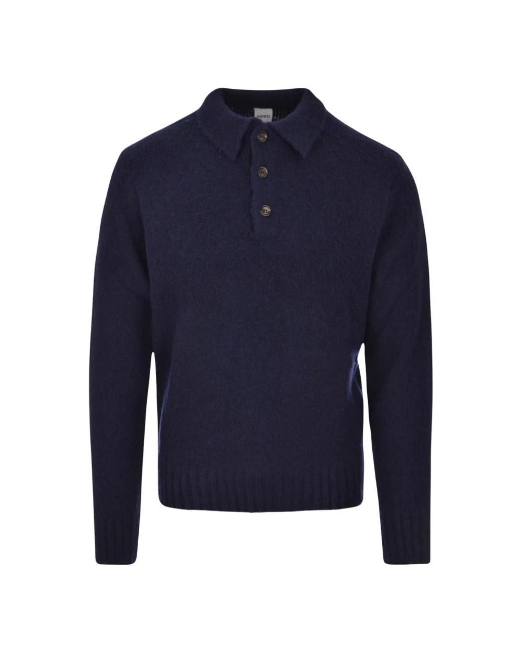 Aspesi Maglia Polo M184 in het Blue voor heren