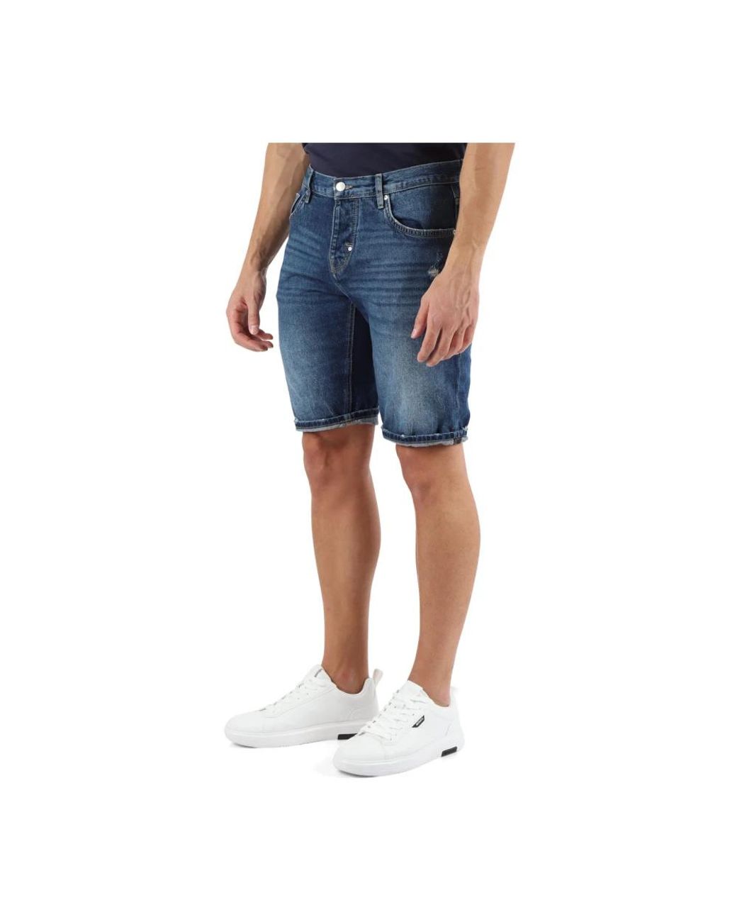 Antony Morato Blue Denim Shorts for men