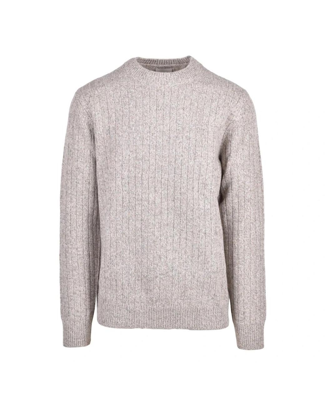 AT.P.CO Gray Round-Neck Knitwear for men