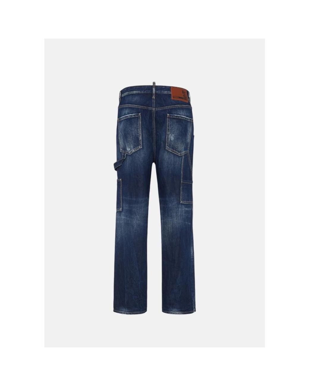 Straight Jeans DSquared² de hombre de color Blue