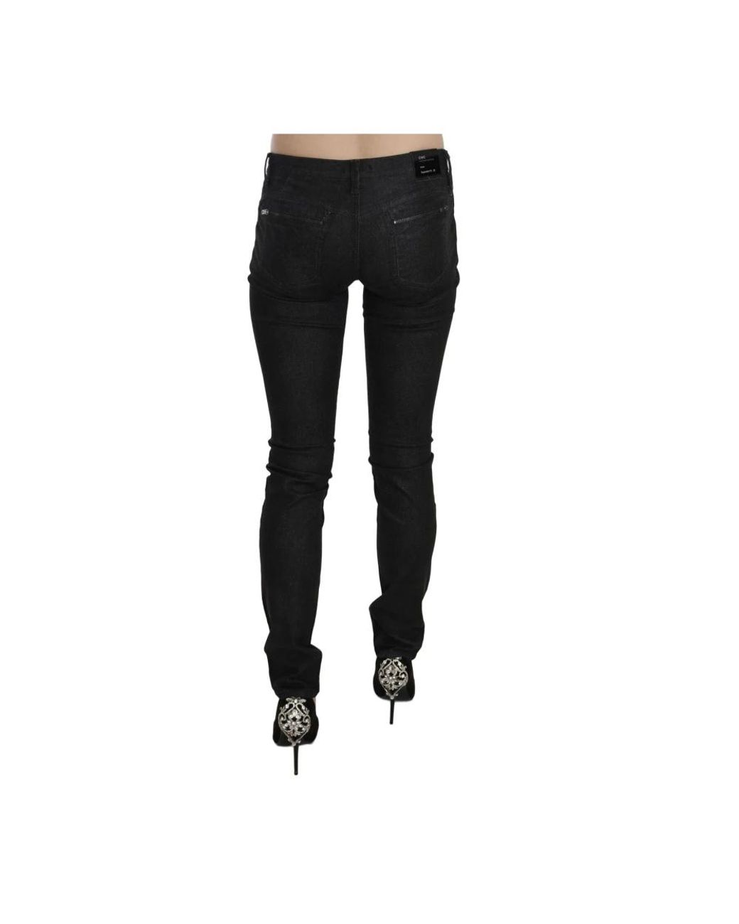 CoSTUME NATIONAL Black Slim Fit Jeans