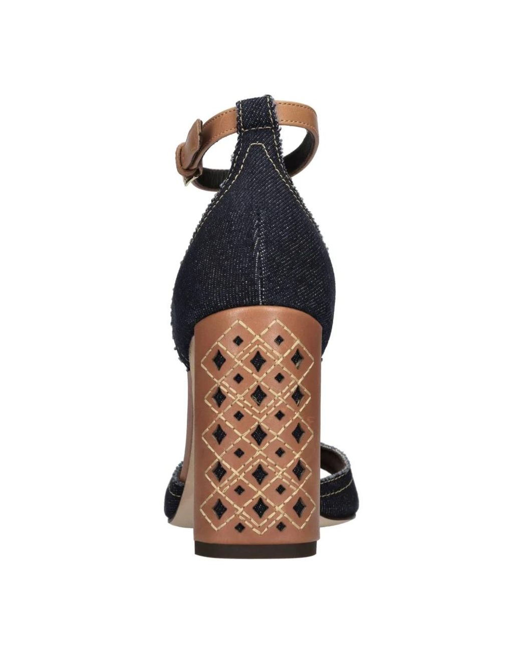Maison Skorpios Blue High Heel Sandals