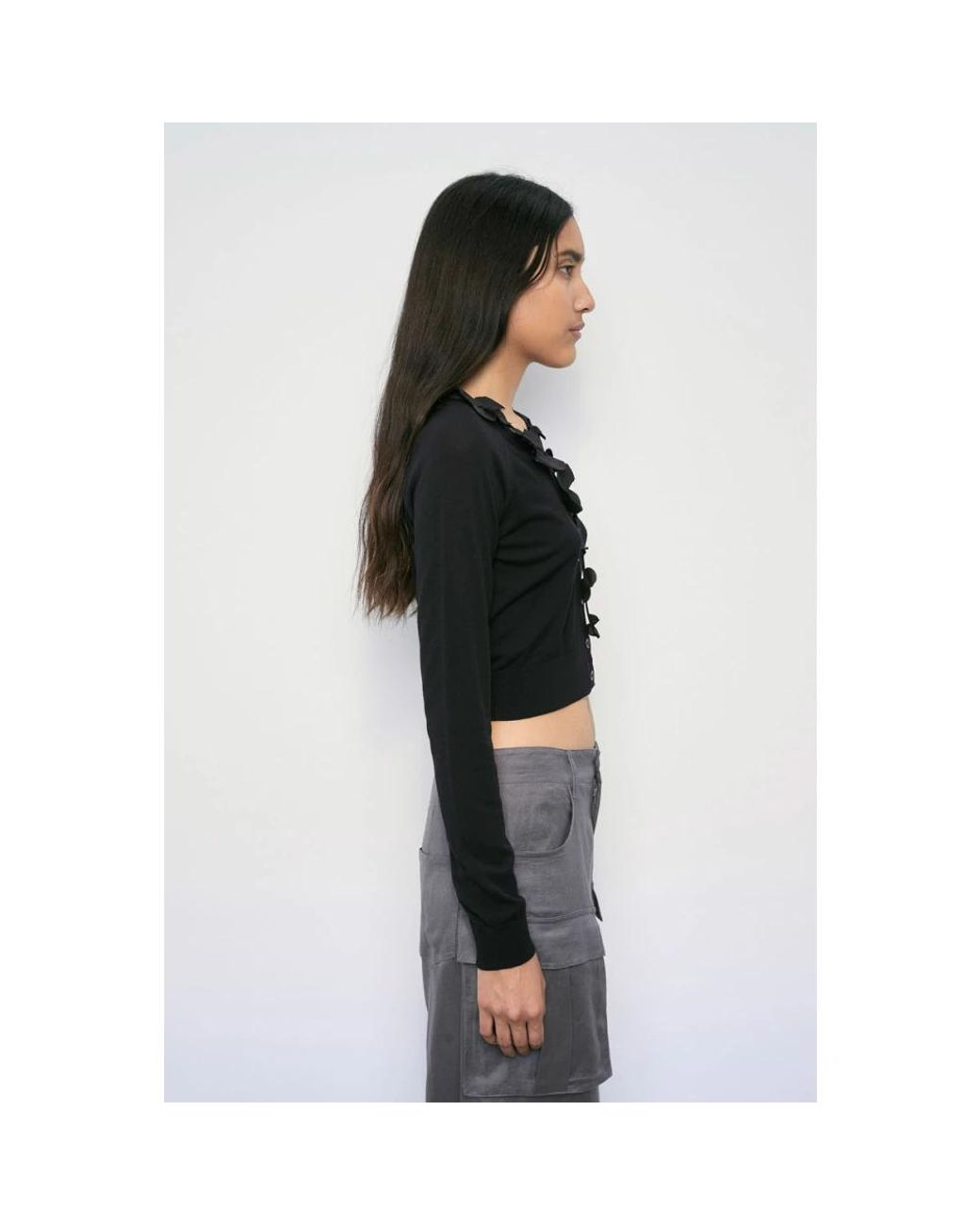 Cardigans MEIMEIJ de color Black