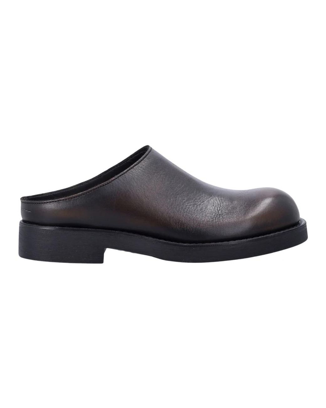 MM6 by Maison Margiela Black Mules