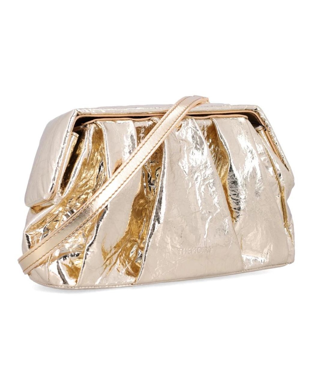 THEMOIRÈ Metallic Clutches