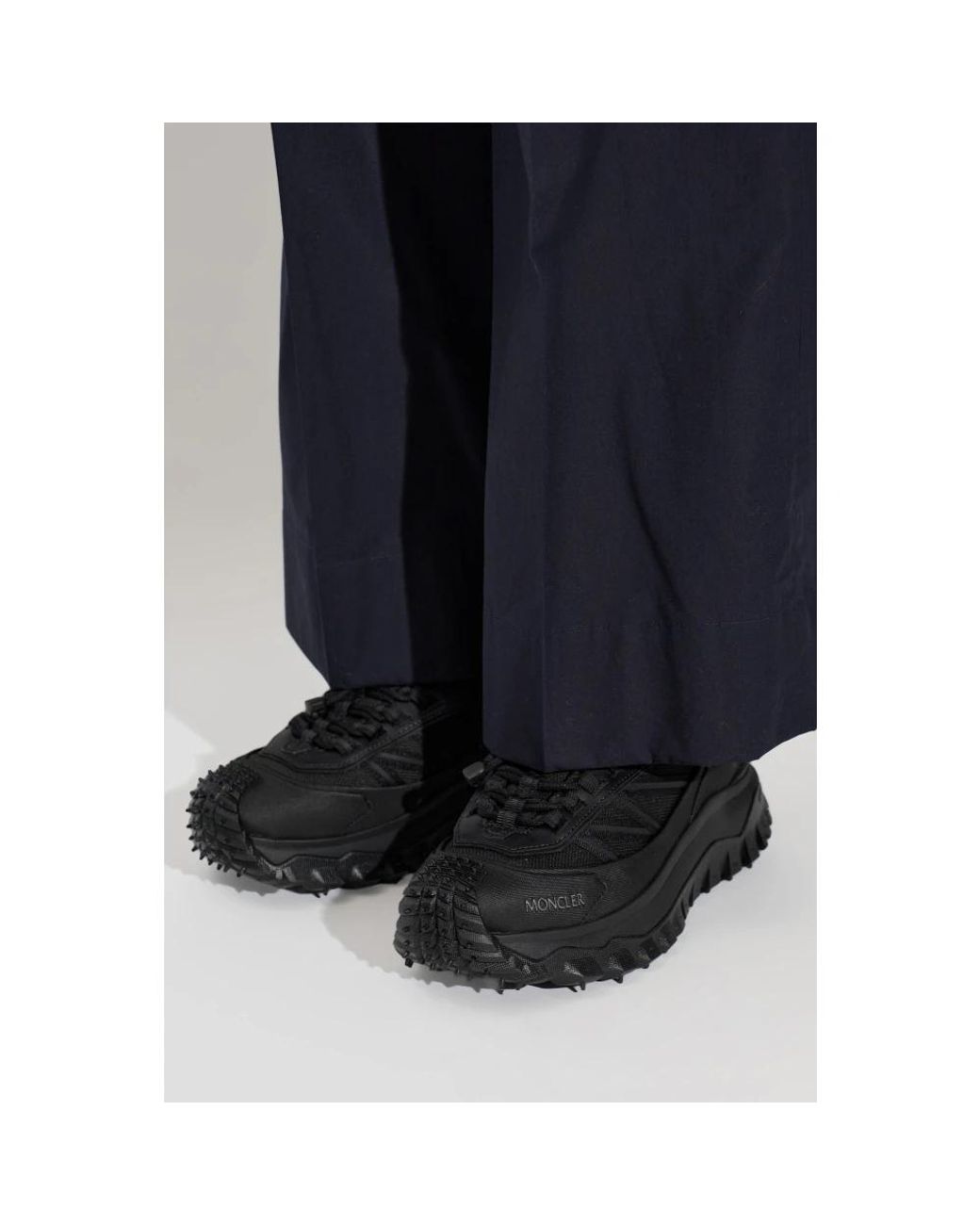 Moncler Black Trailgrip Gtx Sneakers