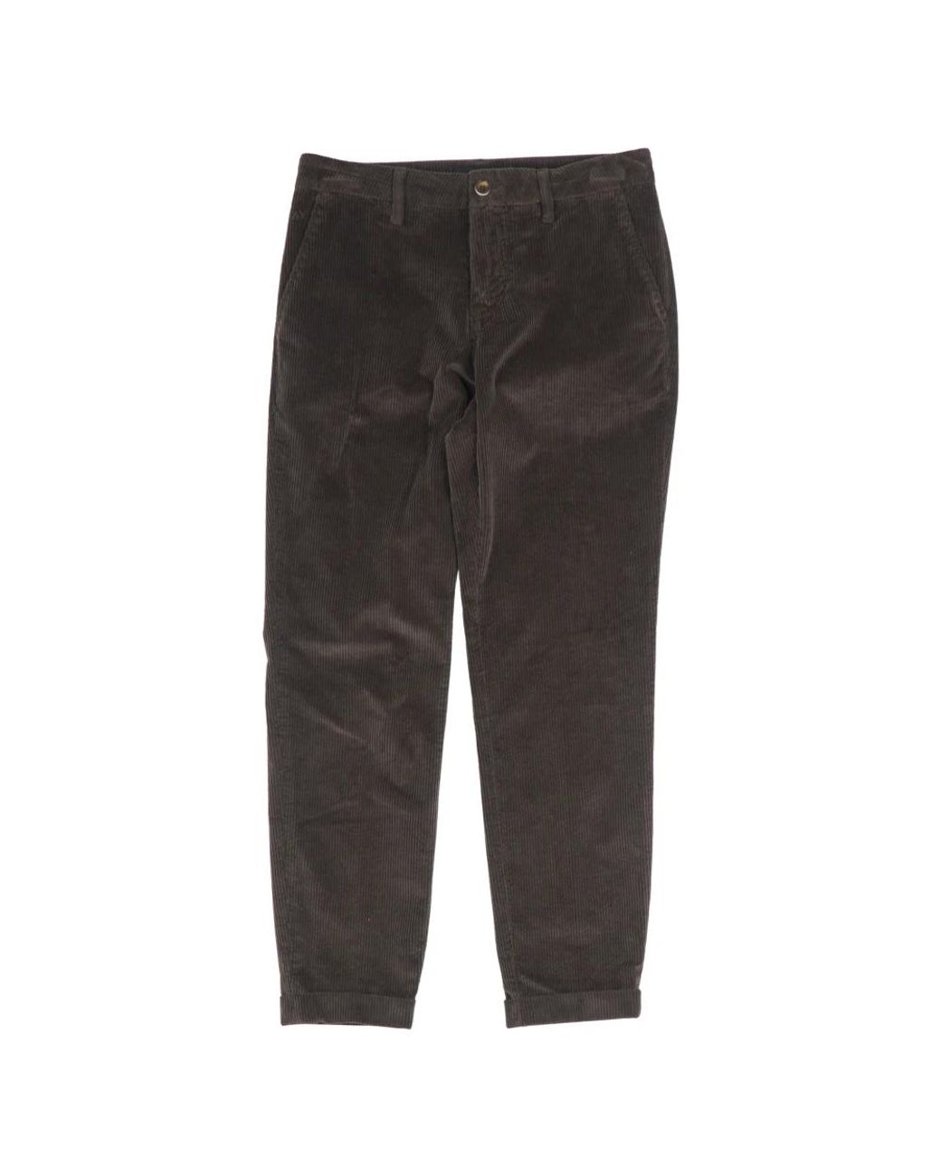 Fay Gray Slim-Fit Trousers