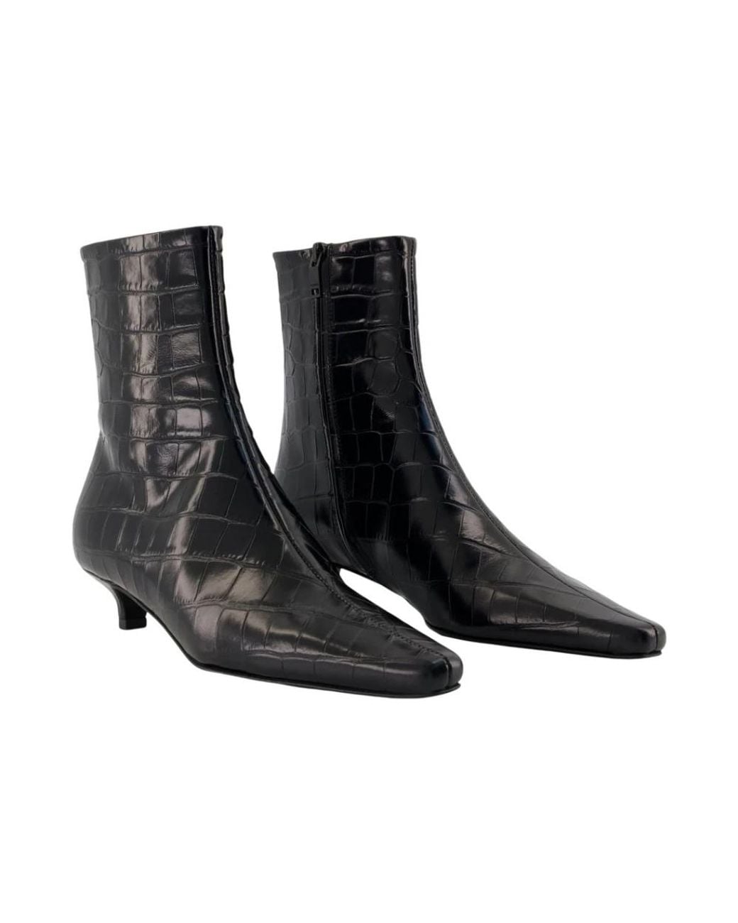 Totême Black Heeled Boots