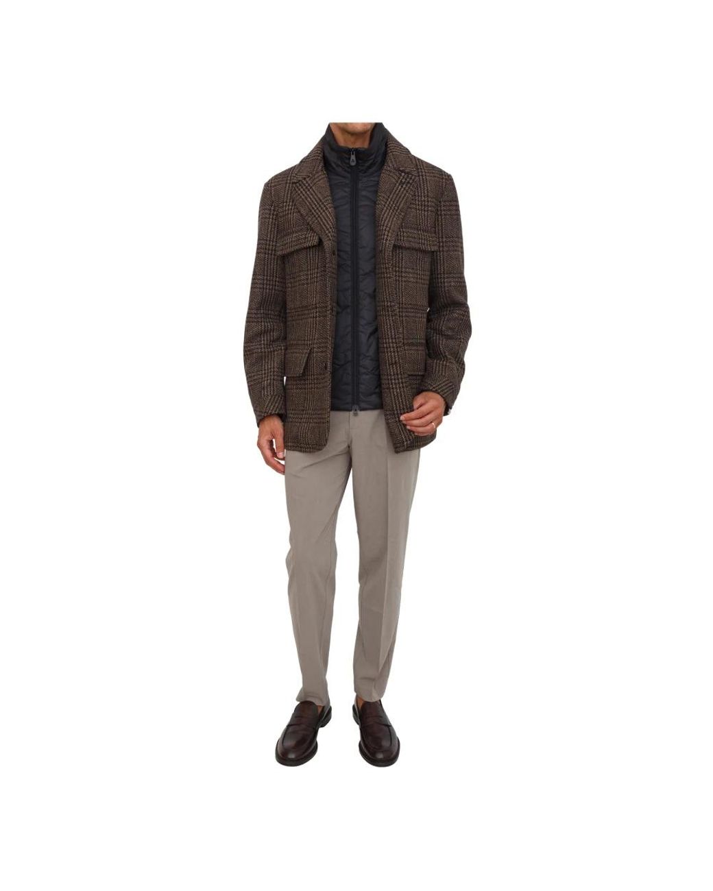 Peuterey Brown Blazers for men