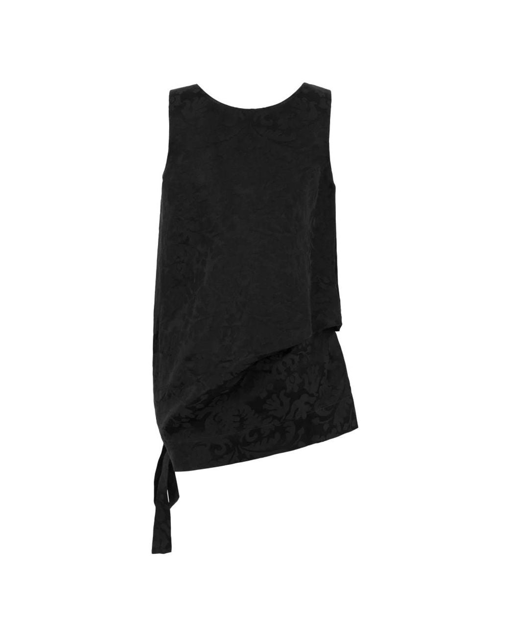 Uma Wang Black Sleeveless Tops