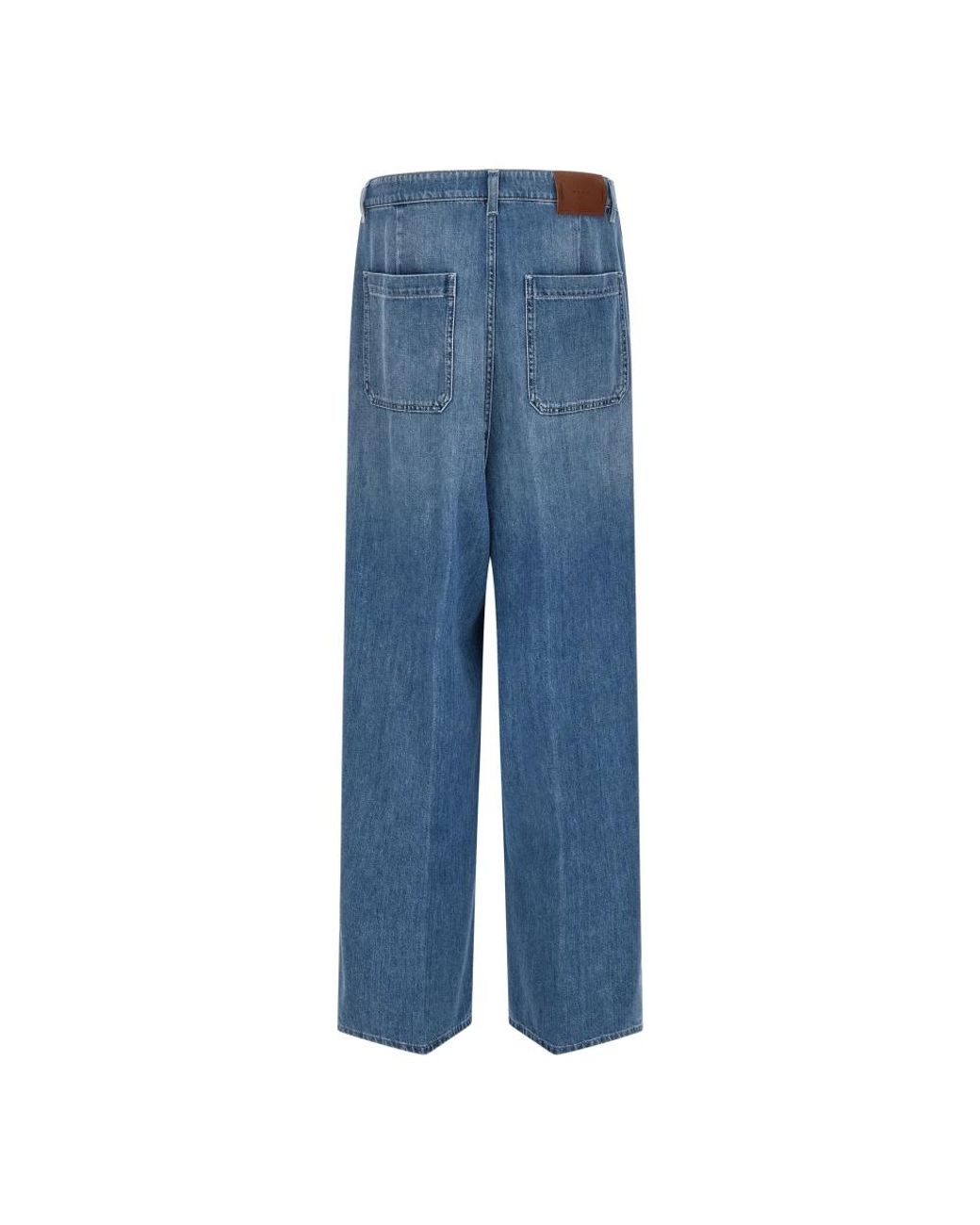 Marni Blue Wide Jeans for men