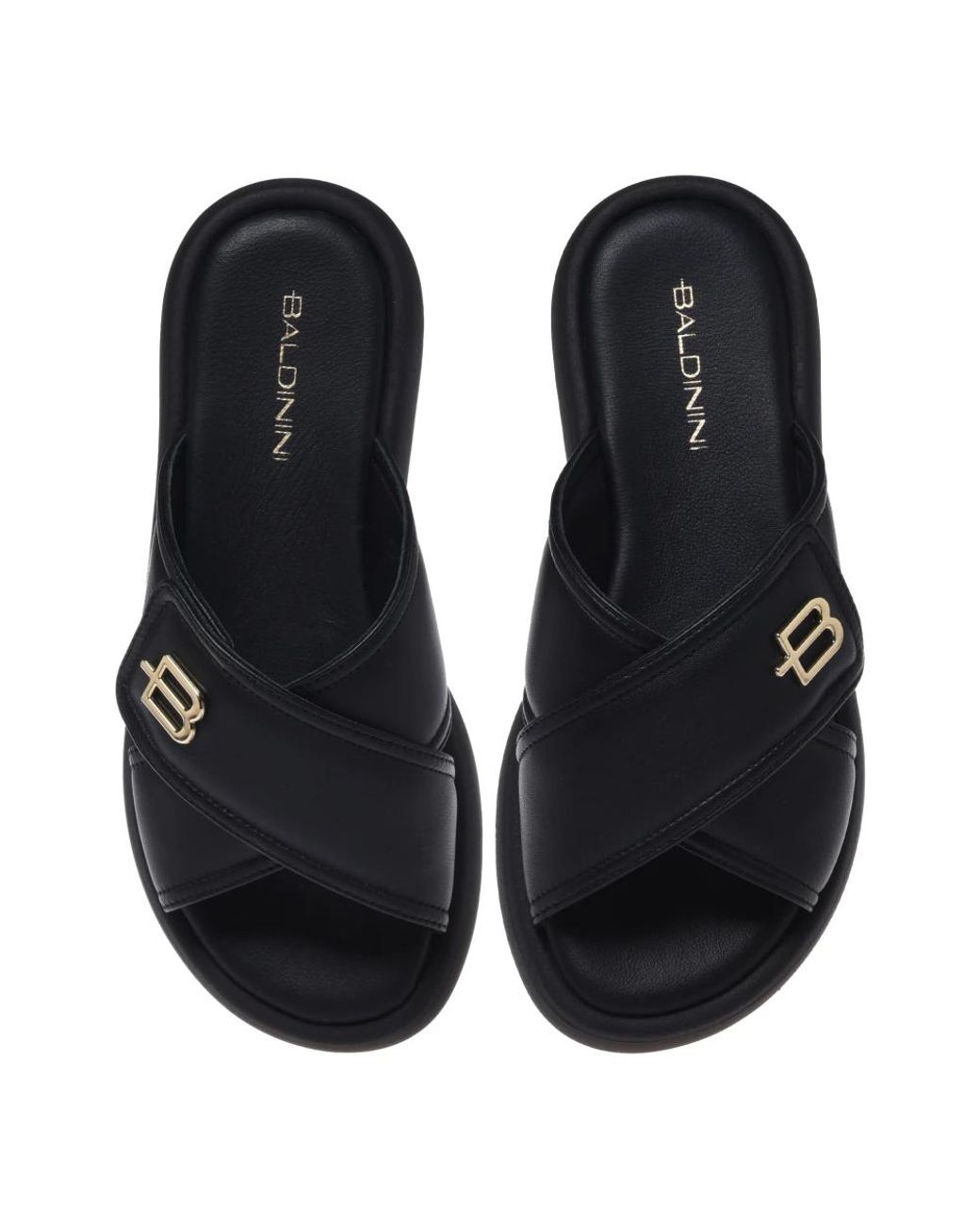 Baldinini Black Sliders