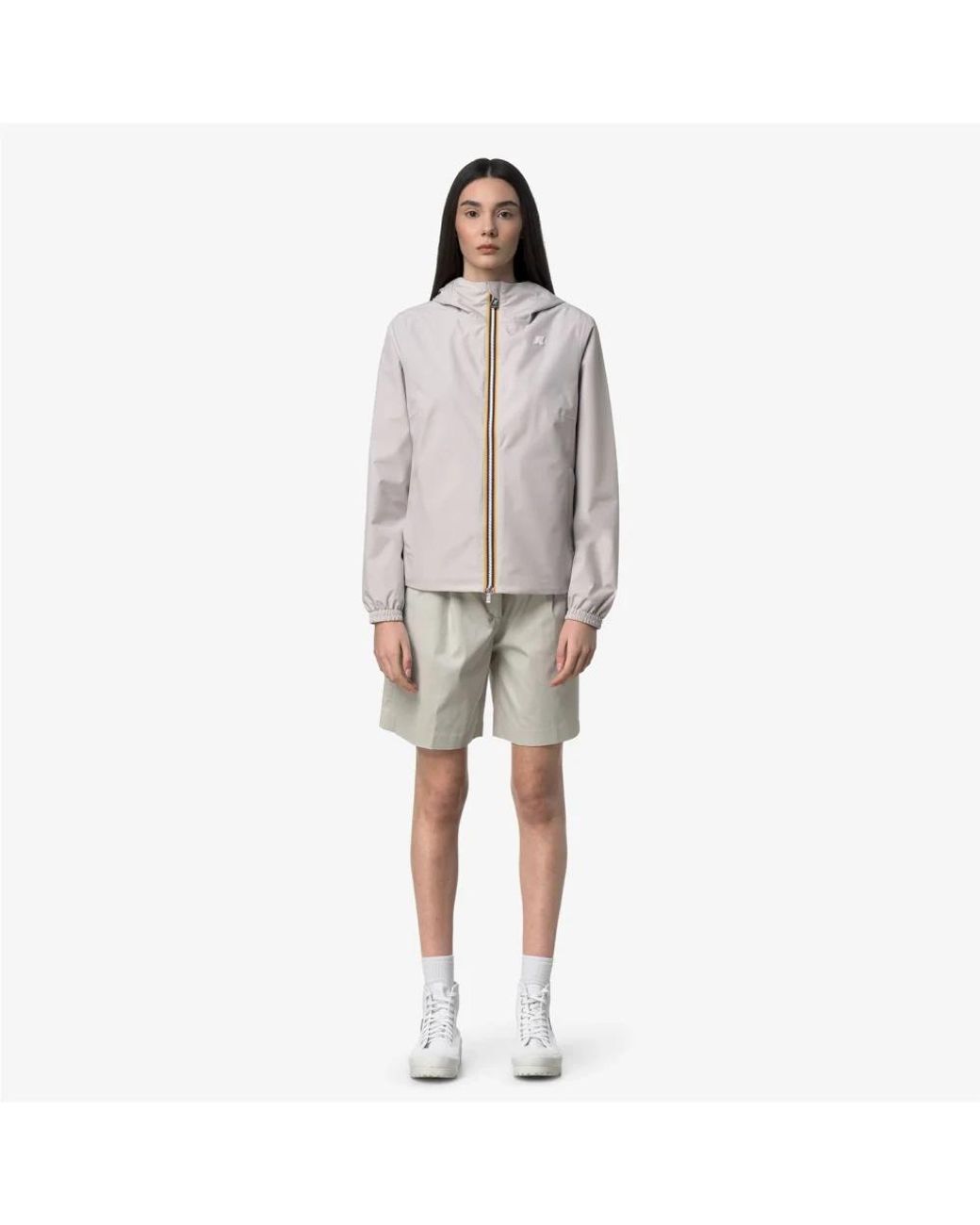 Rain Jackets K-Way en coloris Gray