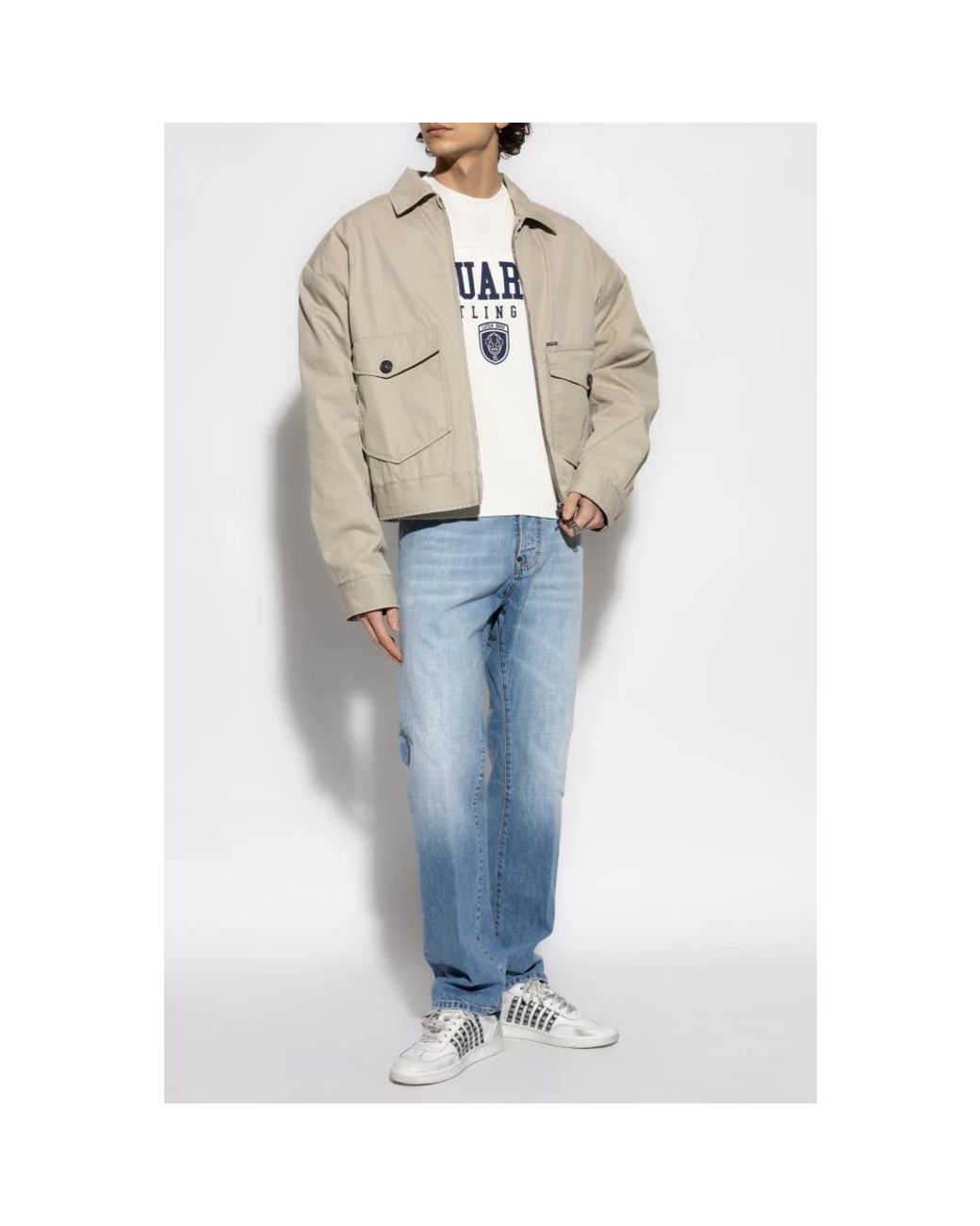 DSquared² Blue Straight Jeans for men