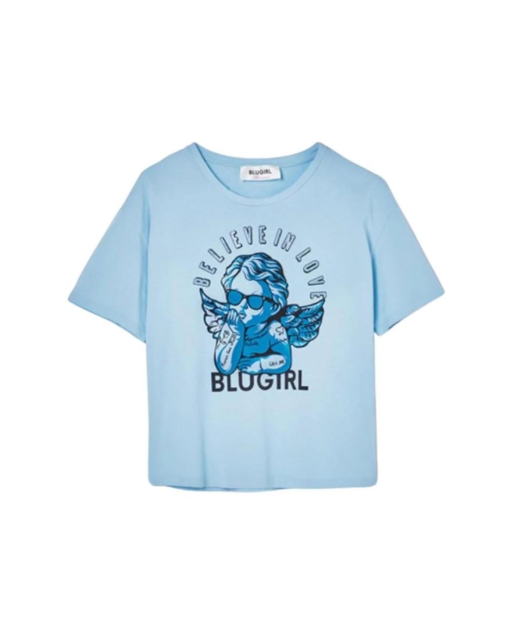 Blugirl Blumarine Blue T-Shirts