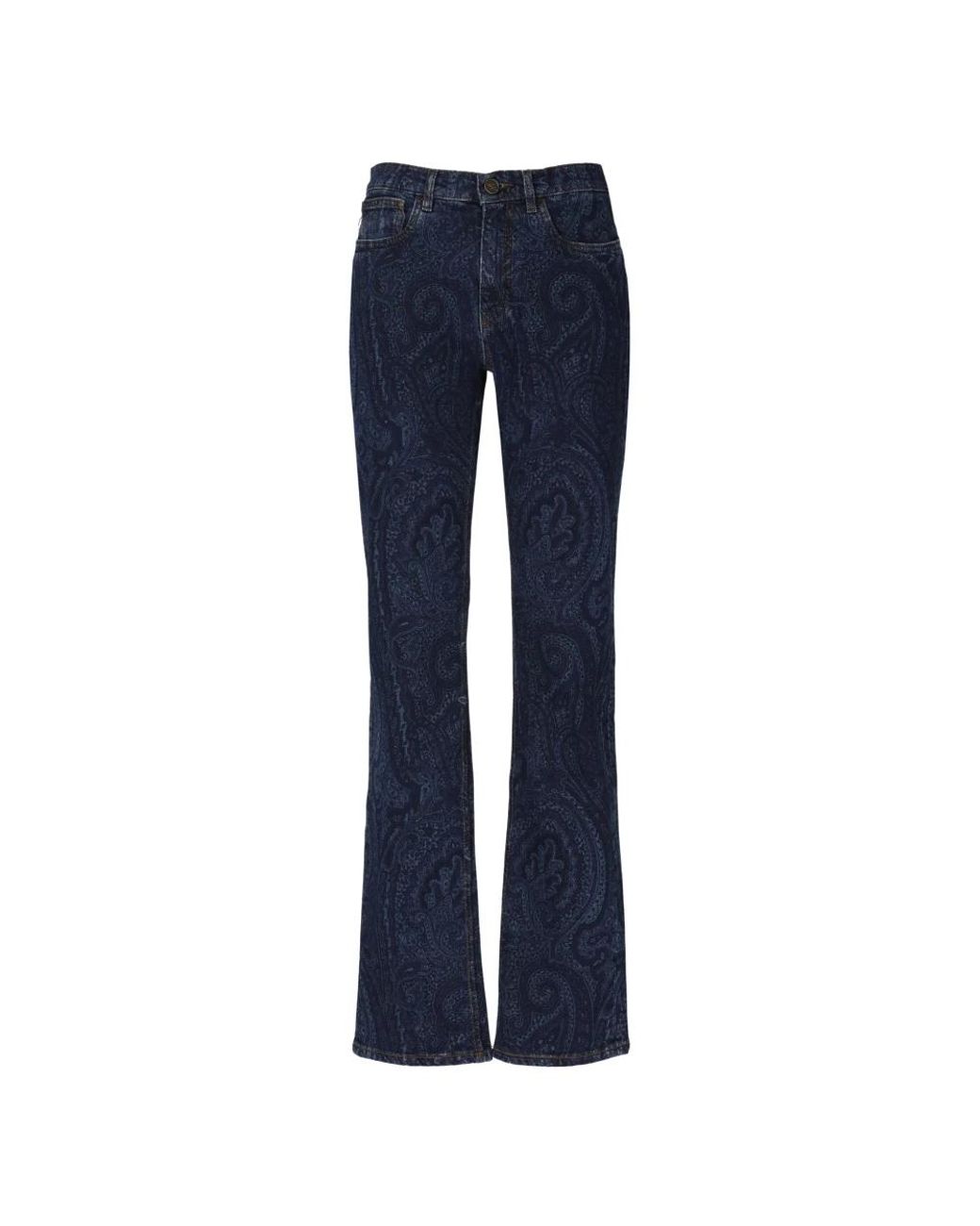 Etro Blue Straight Fit Jeans