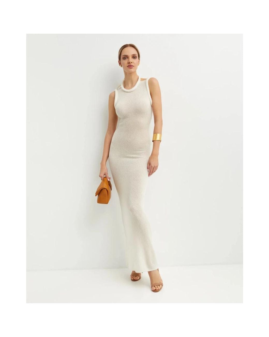 AYA MUSE White Maxi Dresses