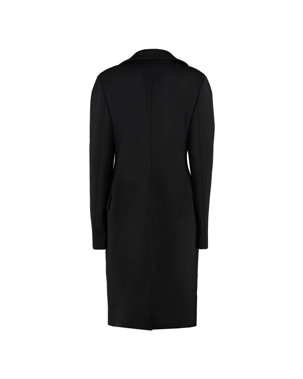 Bottega Veneta Black Double-Breasted Coats