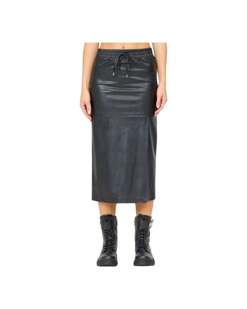 Ermanno Scervino Gray Midi Skirts