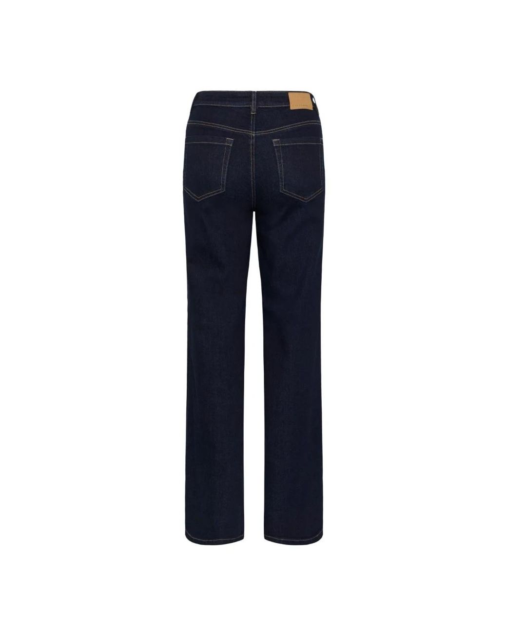 Straight Jeans Kaffe de color Blue
