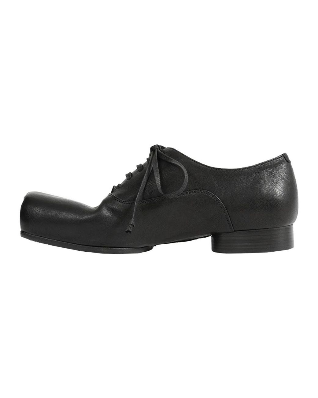 Uma Wang Black Laced Shoes