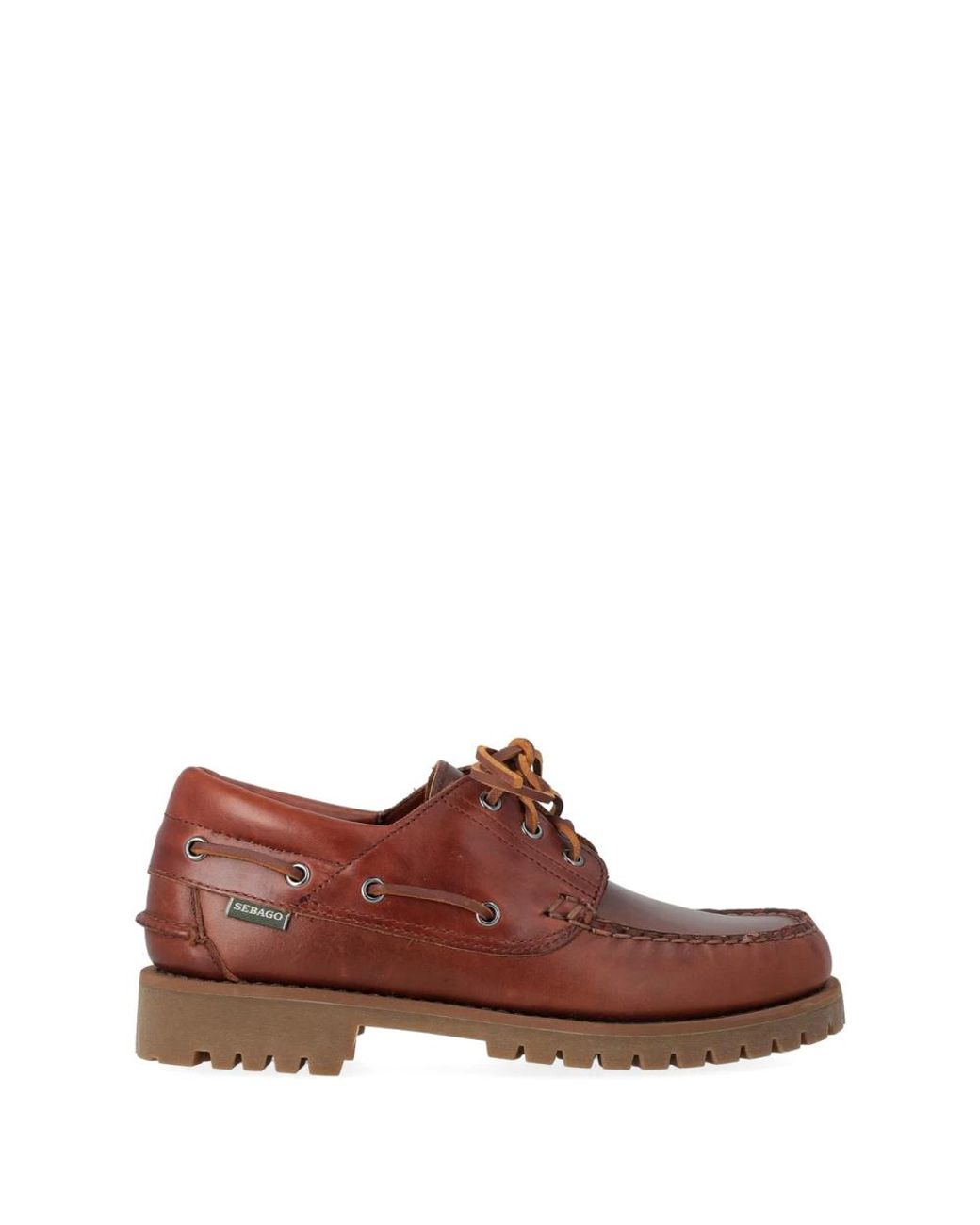 Sebago Acadia Leren Mocassin in het Brown voor heren