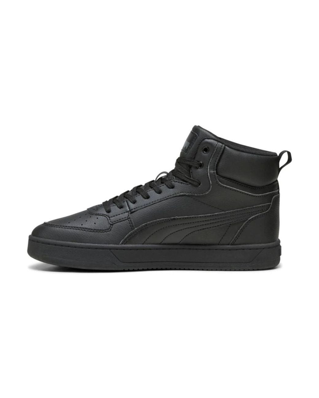 PUMA Black Lace-Up Boots for men