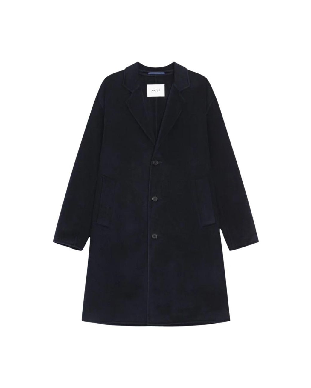Single-Breasted Coats NN07 pour homme en coloris Blue