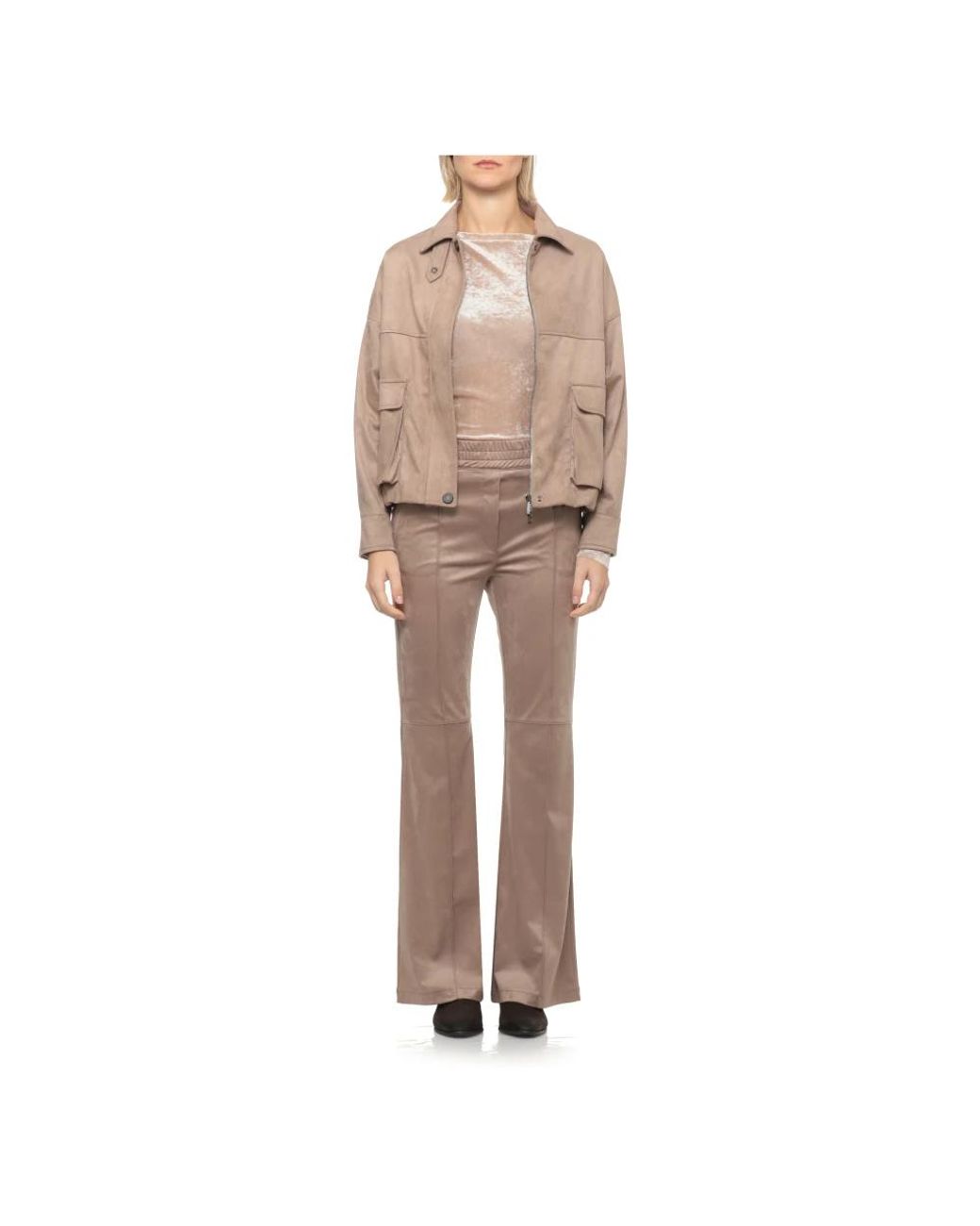 Bomber Jackets D.exterior de color Brown