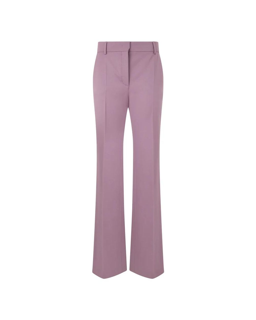 Alberta Ferretti Purple Wide Trousers