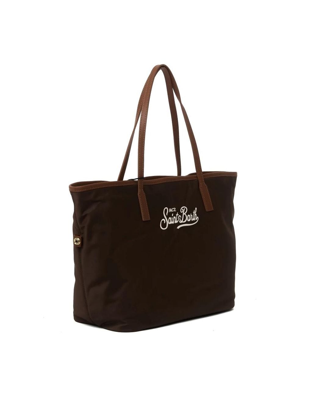 Mc2 Saint Barth Brown Shopping Bags