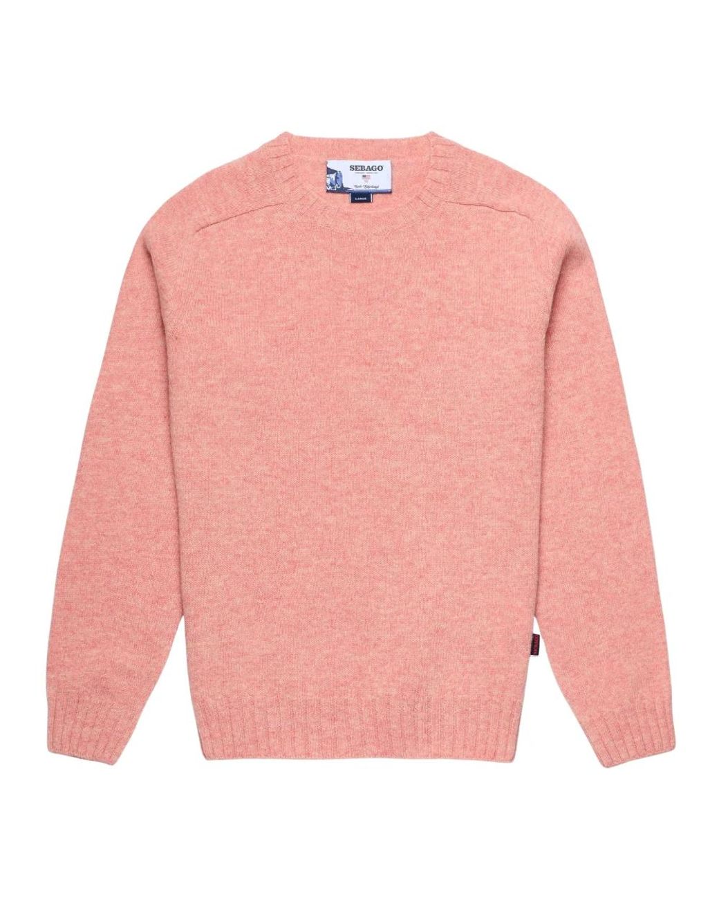 Sebago Pink Round-Neck Knitwear for men