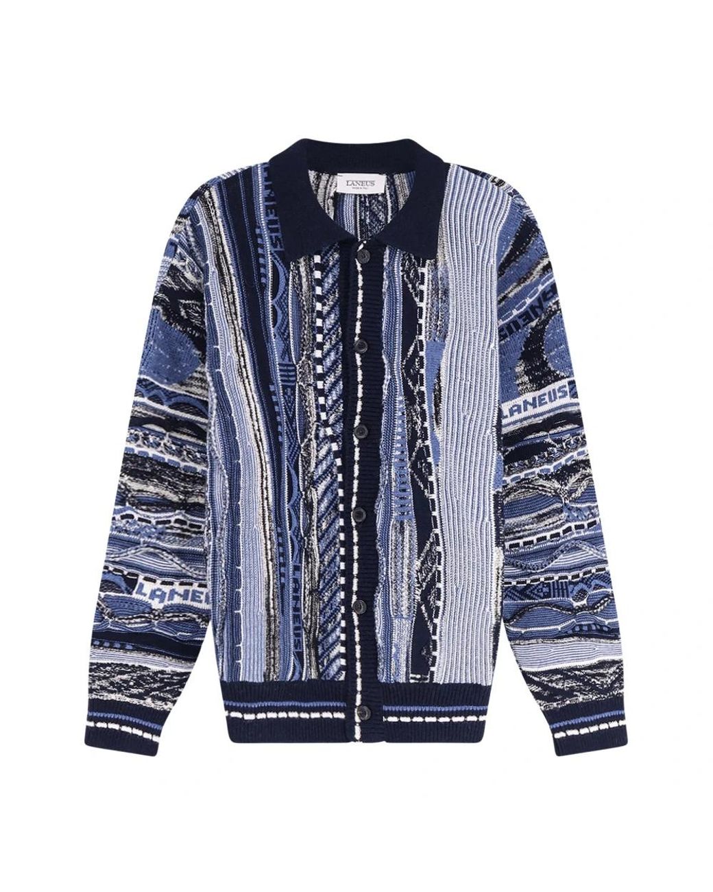 Laneus Blue Cardigans for men