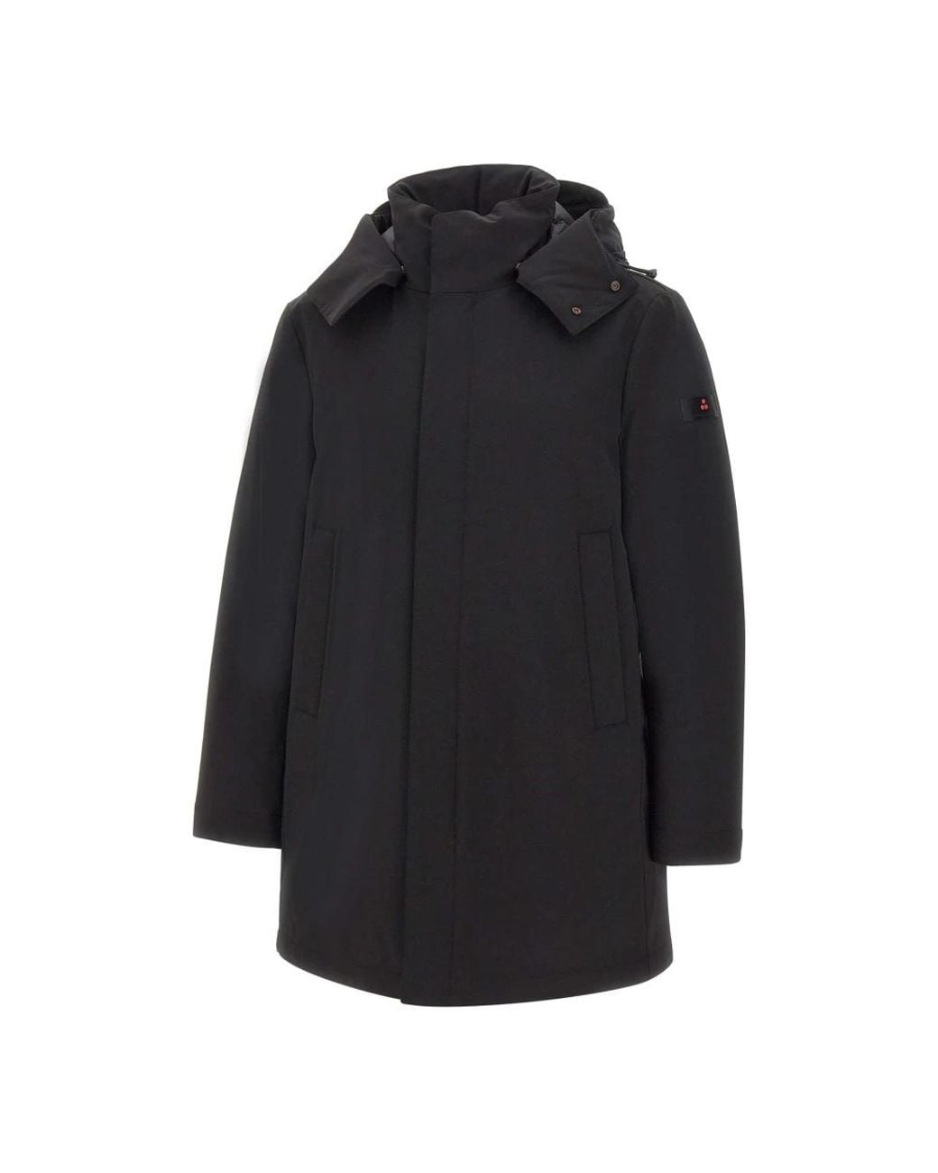 Peuterey Black Down Coats for men