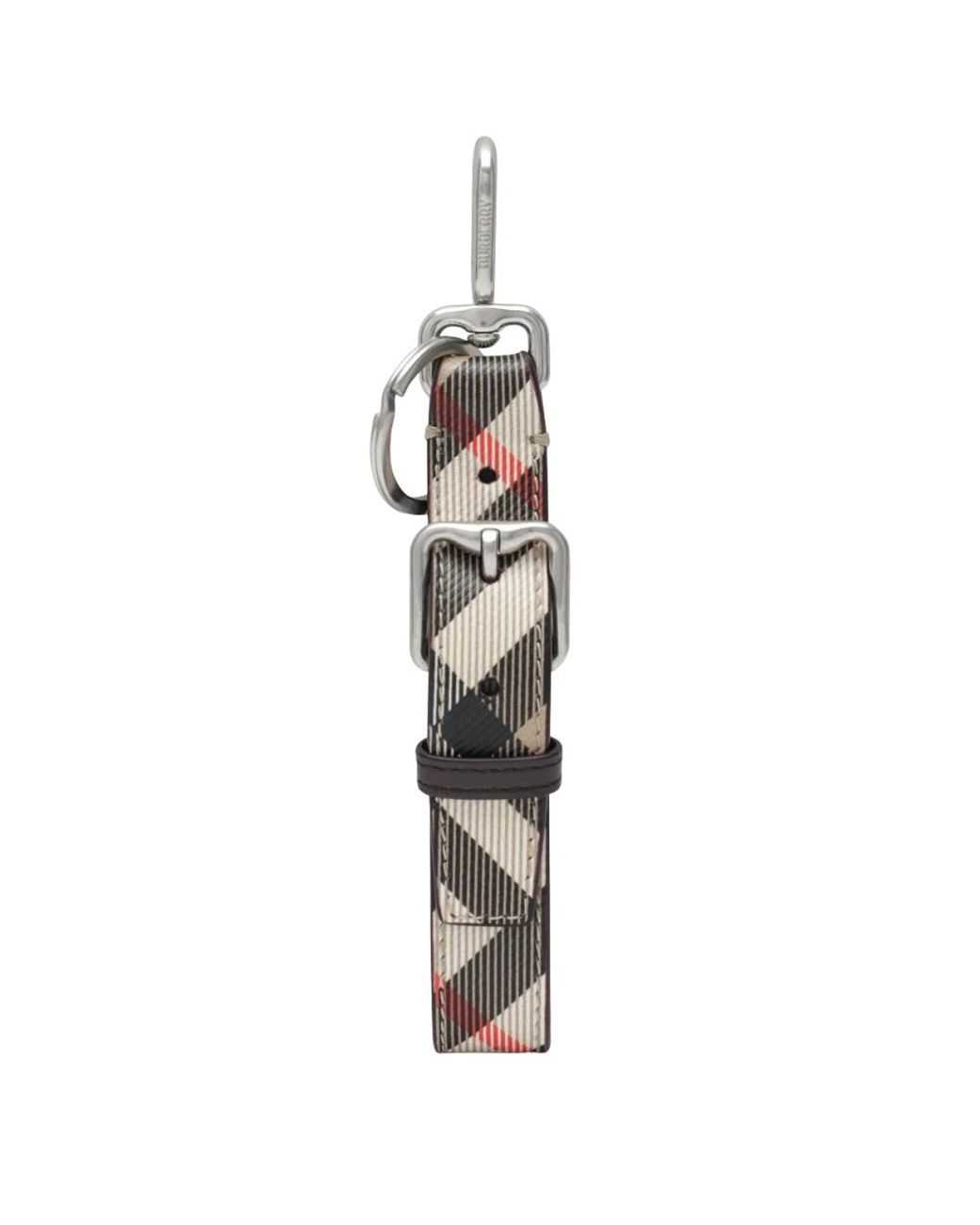 Burberry Metallic Keychains for men