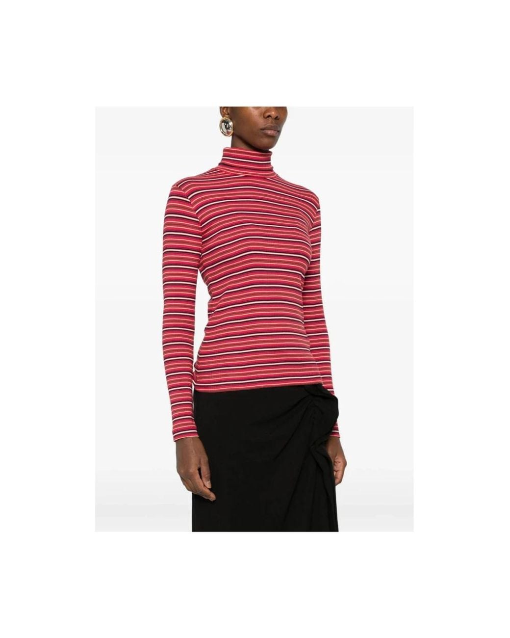 Dries Van Noten Red Knitwear