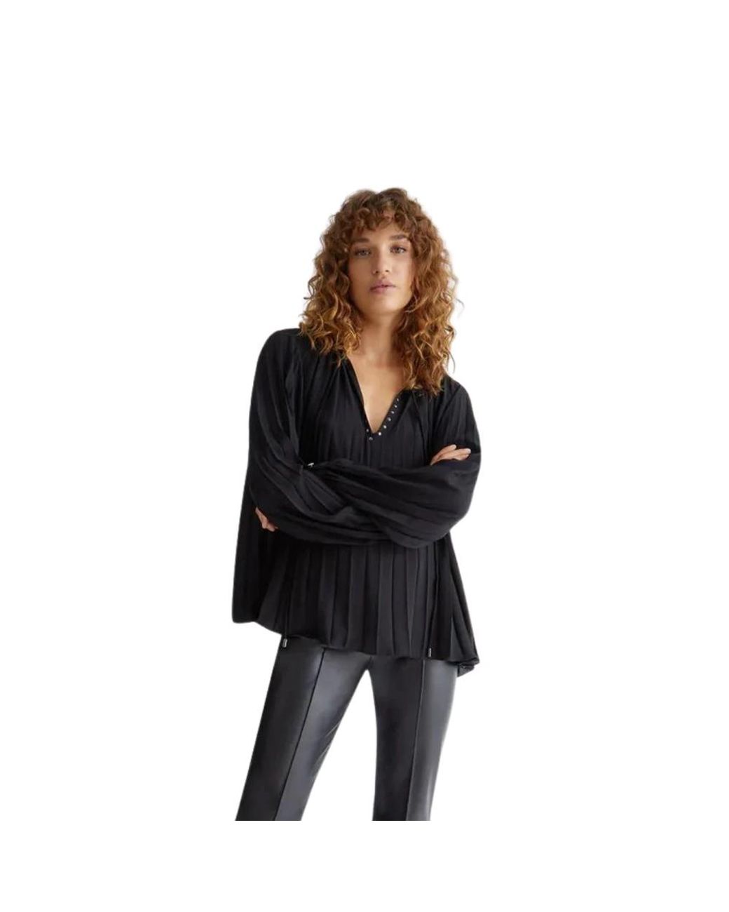 Liu Jo Black Blouses