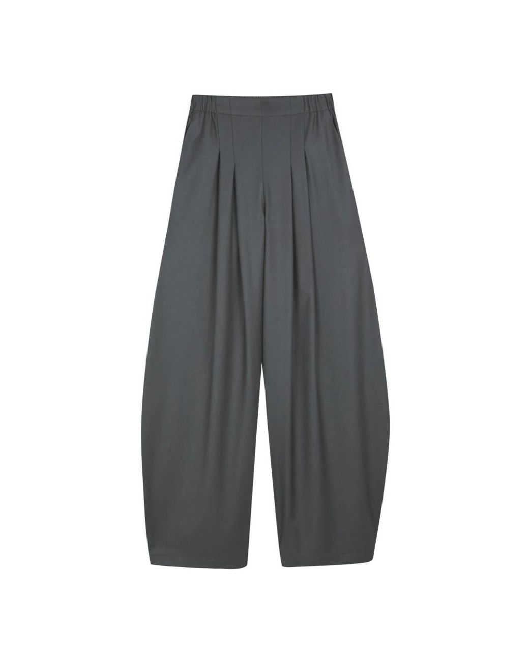 Cortana Gray Tapered Trousers