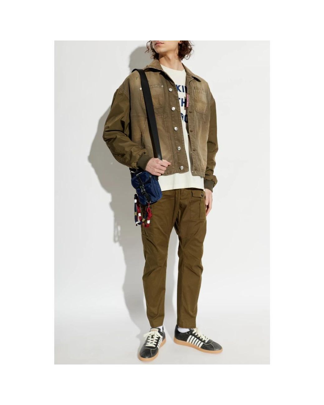 Denim Jackets DSquared² pour homme en coloris Green