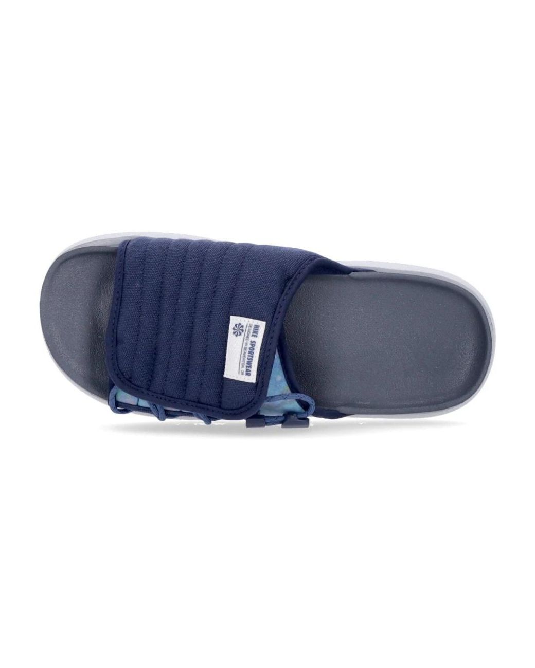 Nike Blue Sliders for men