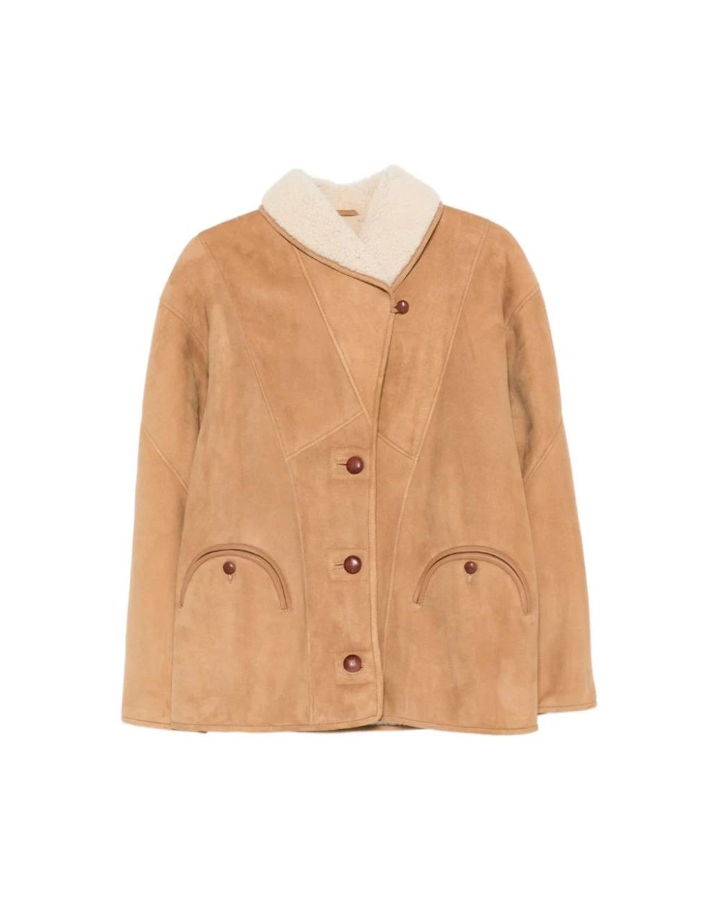 Leather Jackets Blazé Milano de color Natural