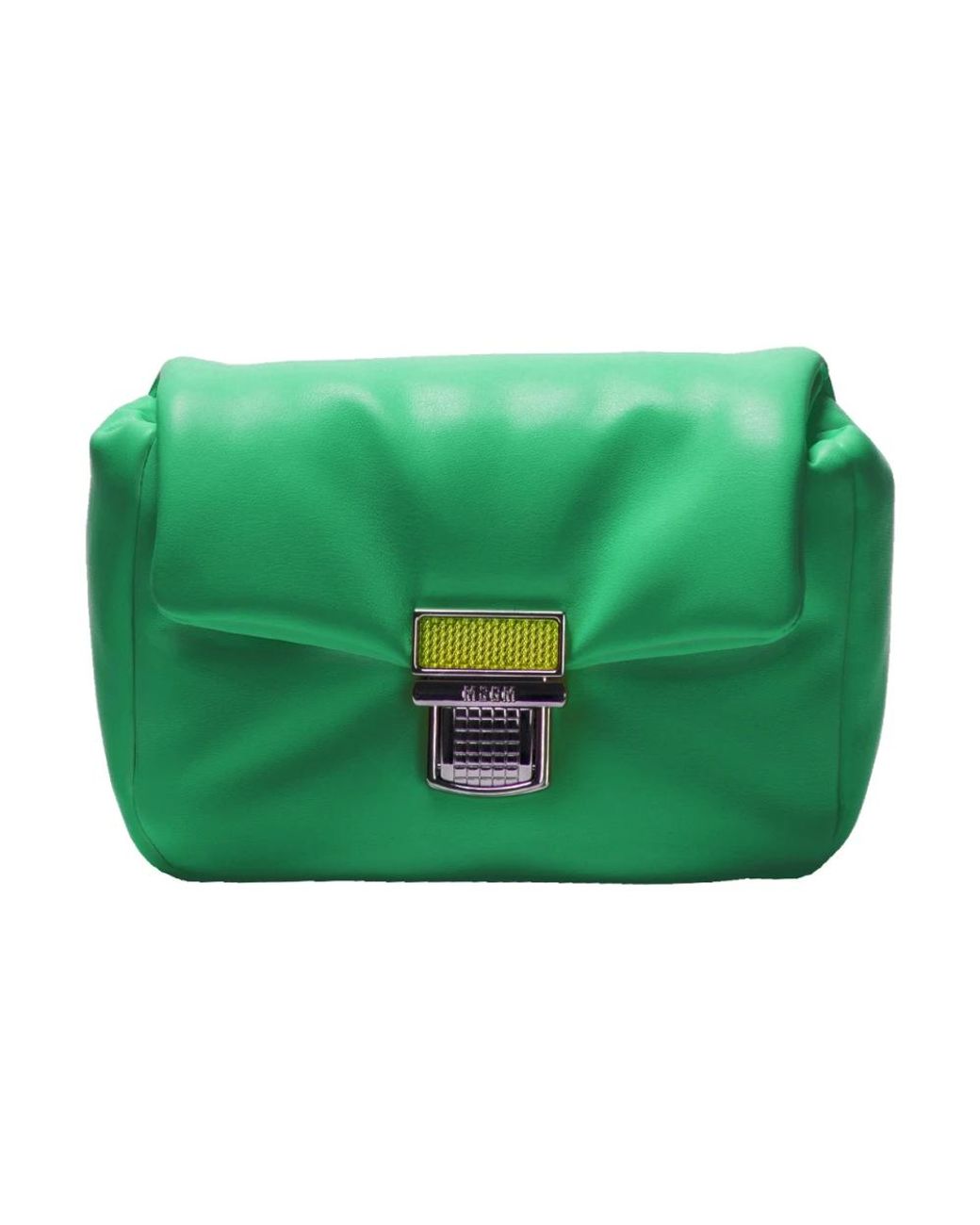 MSGM Green Cross Body Bags